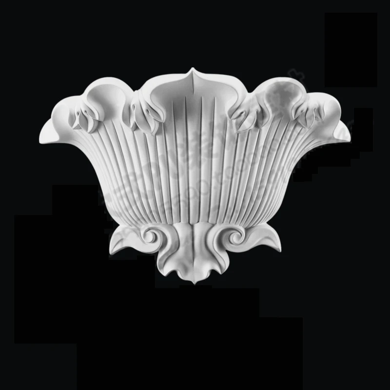 PU Wall Moulding Polyurethane Corbel Fireplace Decoration Entrance decor Corridor Portal Decorating Component