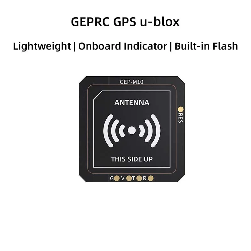 GEPRC GPS (u-blox M10 Series Chip) — Lightweight, Onboard Indicator, Built-in Flash