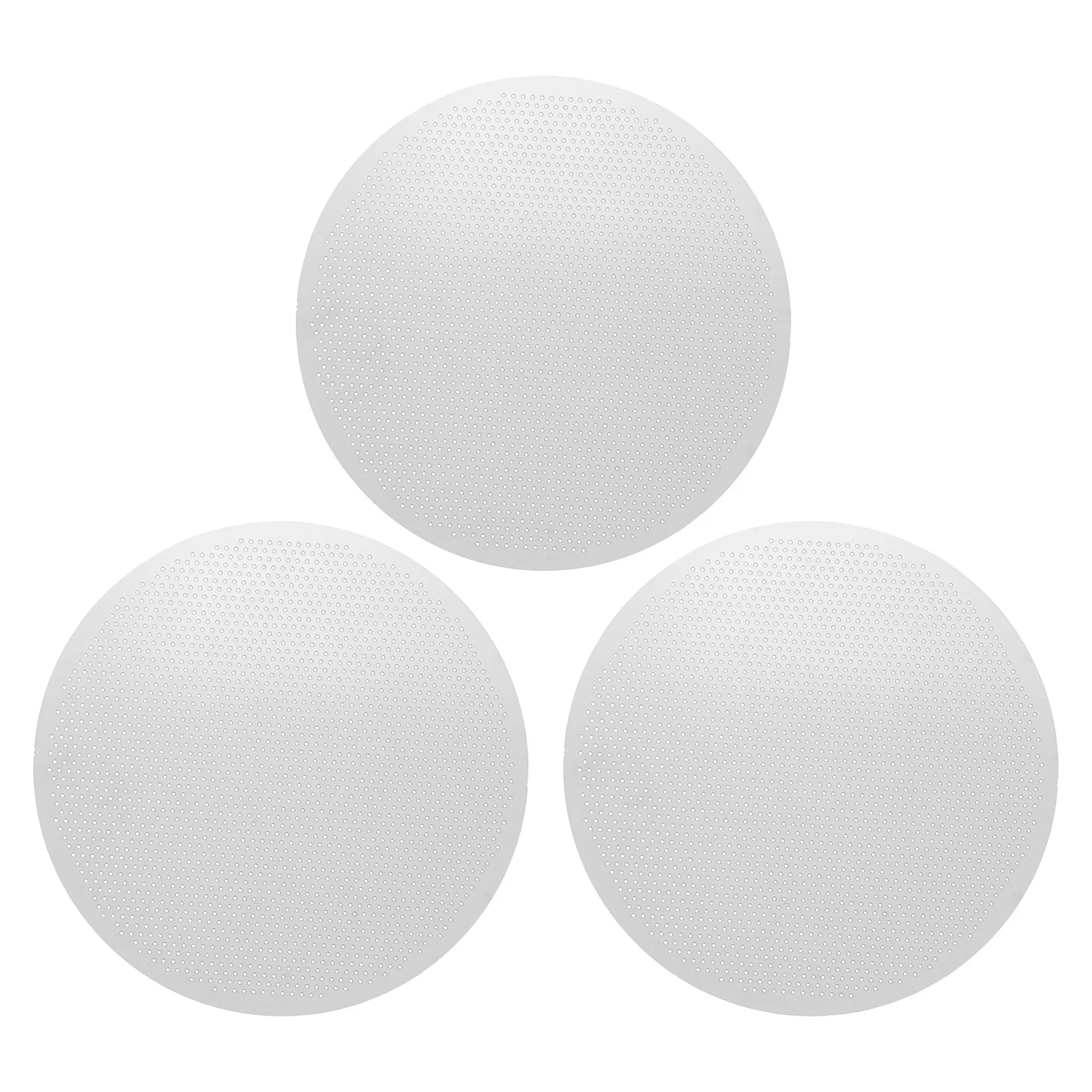 

3Pcs Reusable Stainless Steel Mesh Coffee Filter Basket Espresso Puck Screen for Portafilter Espresso Machine Filter