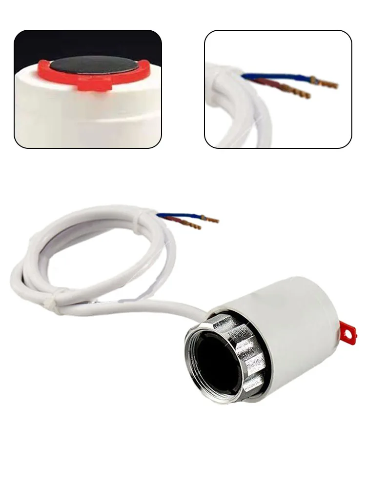 230v Floor Heating Actuator Electric Thermal Actuators Radiators 50Hz 2w 110N IP54 For Electric Heating Homes Expansion Valve