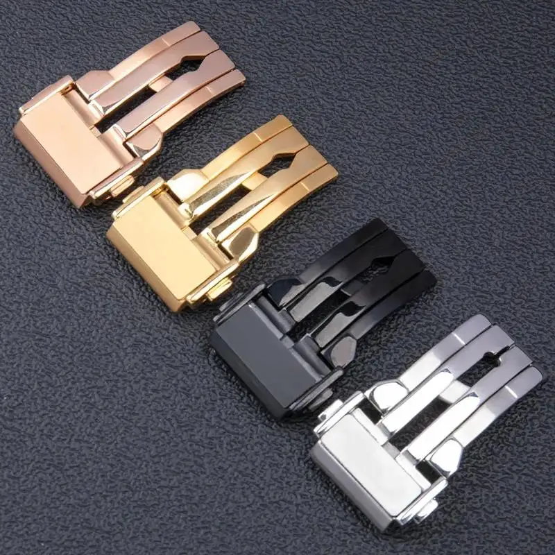 TINTAG 29x19mm Soft Nature Big Wrist Watchband For Hublot Strap King Power Series Watch Band Men's Waterproof Bracelet Watch