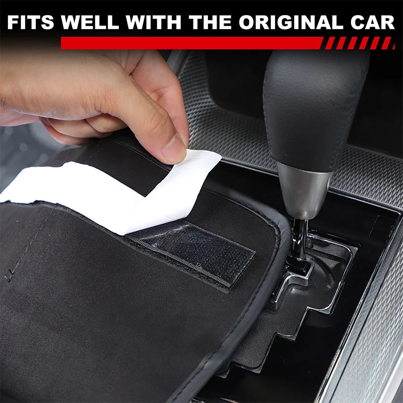 

For Mitsubishi L200 Triton central control cover, automobile central control gear protection cover, own storage pocket2019-2023