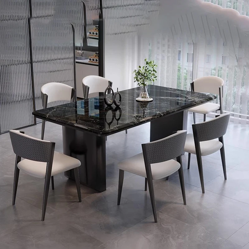 

Storage Modern Dining Table Italian Minimalist Space Saving Vintage Dining Tables Unique Design Tavolo Living Room Furniture