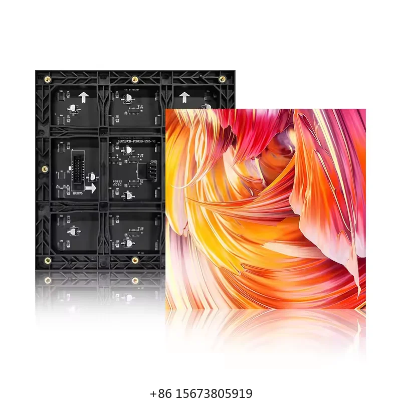 

Сменный модуль для светодиодного видеоэкрана 250*250 мм P3.91, магнитный рекламный светодиодный модуль-панель