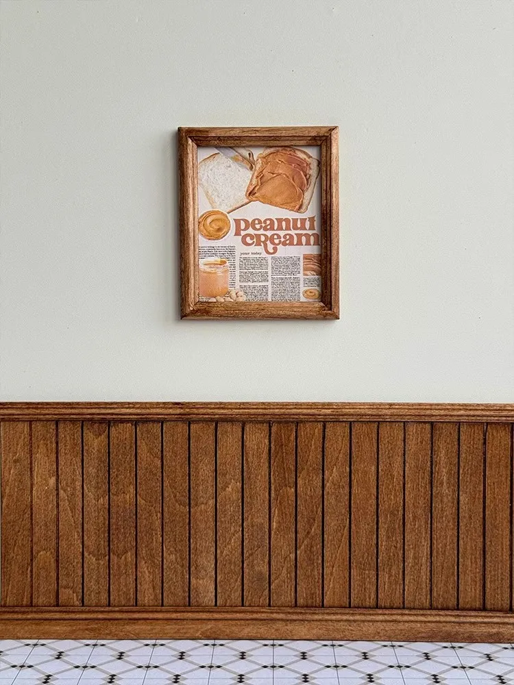 1/6 1/12 미니 모델 인형 집 가구 액세서리 웨이스트 라인 웨인스코트 베이스보드 Bjd Ob11 Gsc Blyth Soldier Lol 벽 장식