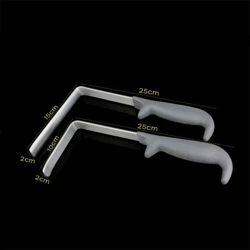 Orthopedic instrument Medical spine cervical vertebra lumbar right angle hook Tissue retractor minimally invasive plane concave