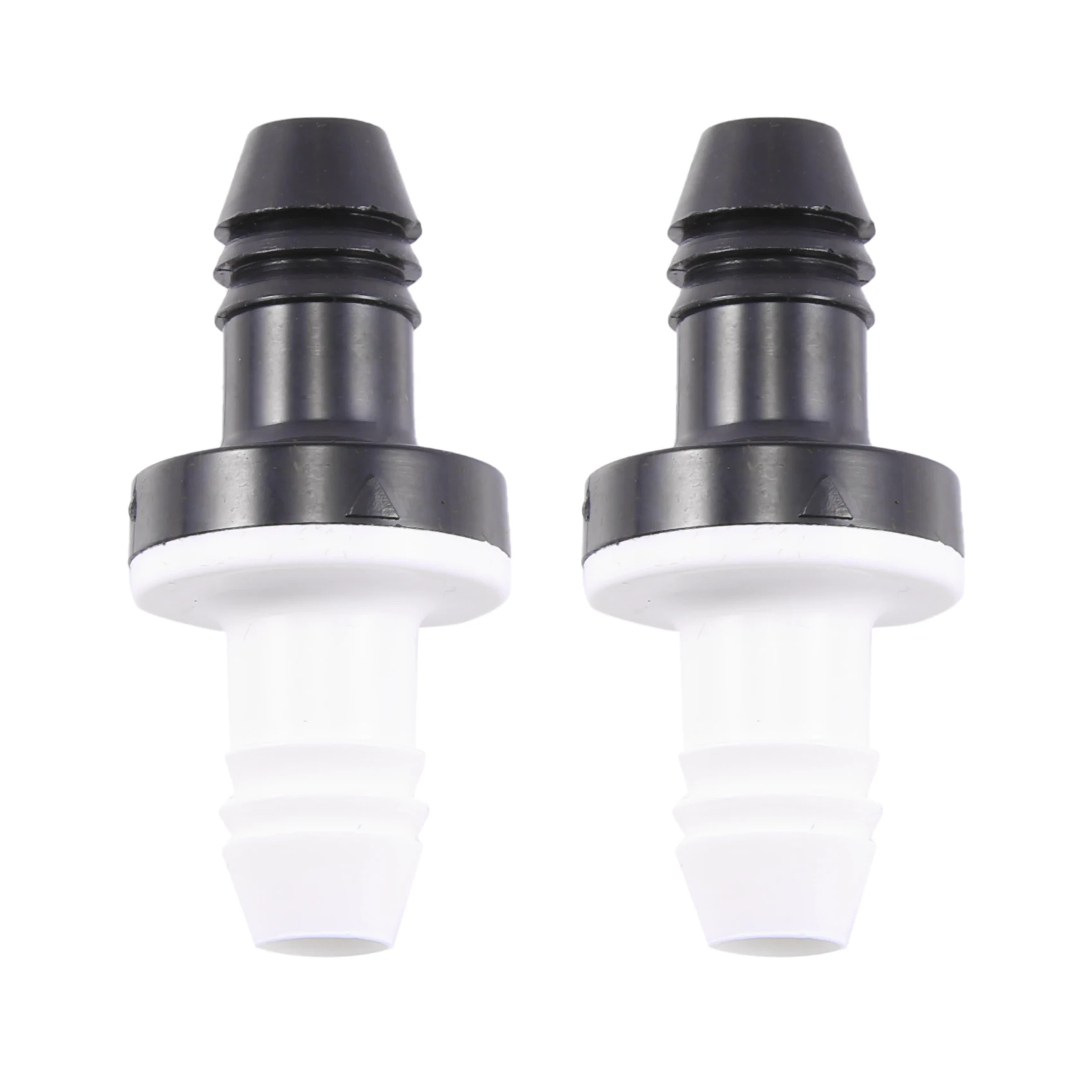 2Pcs 3/8 Inch 10Mm Inline Abs One Way Water Non Return Check Valve For Fuel Gas Liquid Air