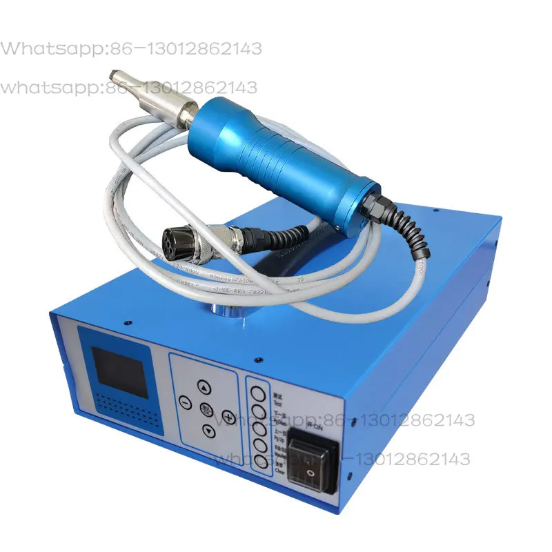 2026  1pcs   Ultrasonic welding machine Handheld plastic welding torch 35K chicken manure cleaning belt spot welding machine