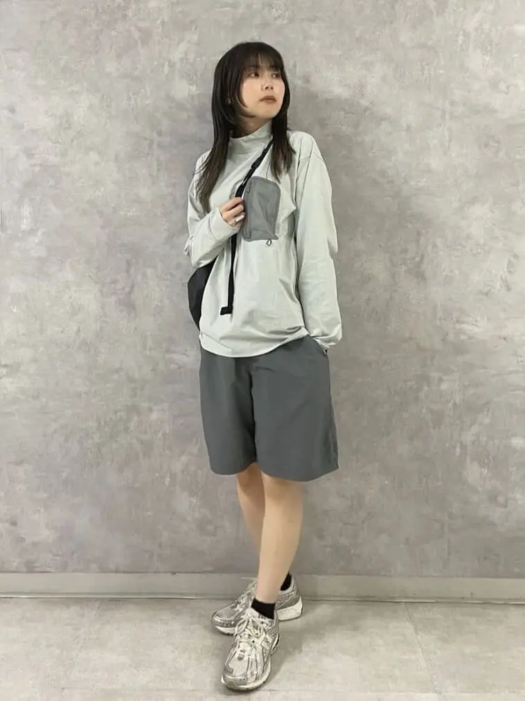 Functional quick-drying outdoor pants PA-25SU007 can store solid color short