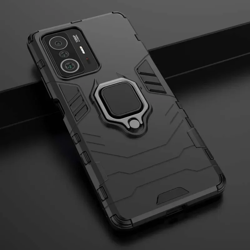 Armor Case For Xiaomi 11T 12T Pro Mi12T 10T Mi 11 13 Lite 12 12X 12S Ultra Phone Cover Shockproof Ring Bracket Bumper Back Coque