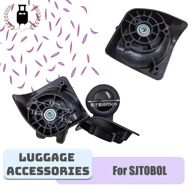 

For SJTOBOL T46-ACE Replacement Parts For Wheel Accessories For luggage Wear-Resistant 360° Wear Swivel wheels