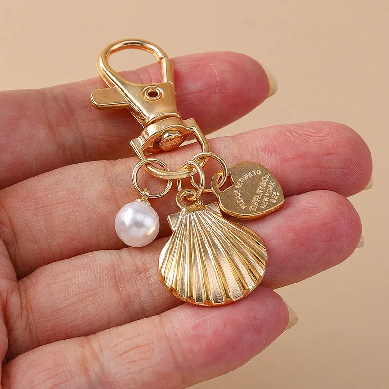 Aihua Schöne Y2K Sommer Strand Ozean Goldfisch Tintenfisch Wal Delphin Schlüsselbund Für Frauen Schlüssel Ringe Handtasche Anhänger Souvenir Geschenke – Detail 11