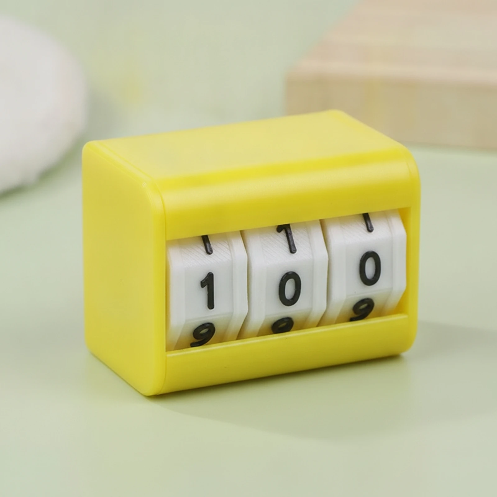 Desktop Mechanical Tally Counter Compact Mechanical Tally Counter Easy-to-Read Sturdy for Teachers, Desk, Classroom
