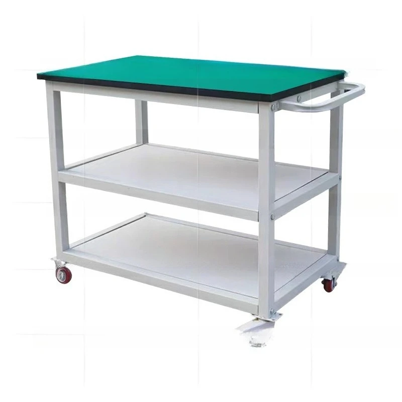 Second-floor workshop anti-static turnover car, movable table wheelbarrow