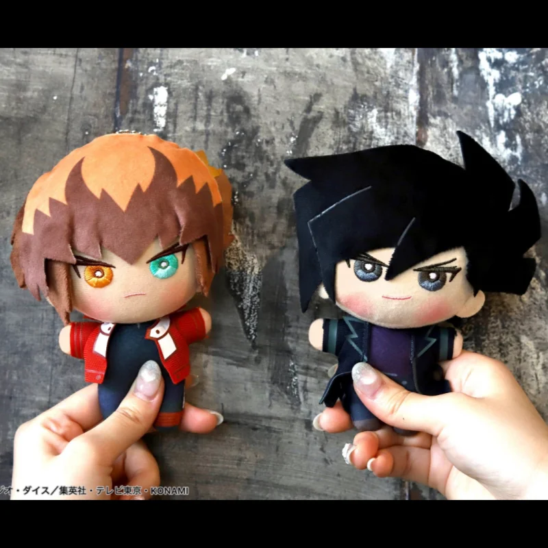 SK JAPAN Colgante de Peluche Chibi Yu Gi Oh Duel Monsters GX Marufuji Ryo, Juguete de Peluche de Anime, Decoración para Bolsos, Colección de Anime