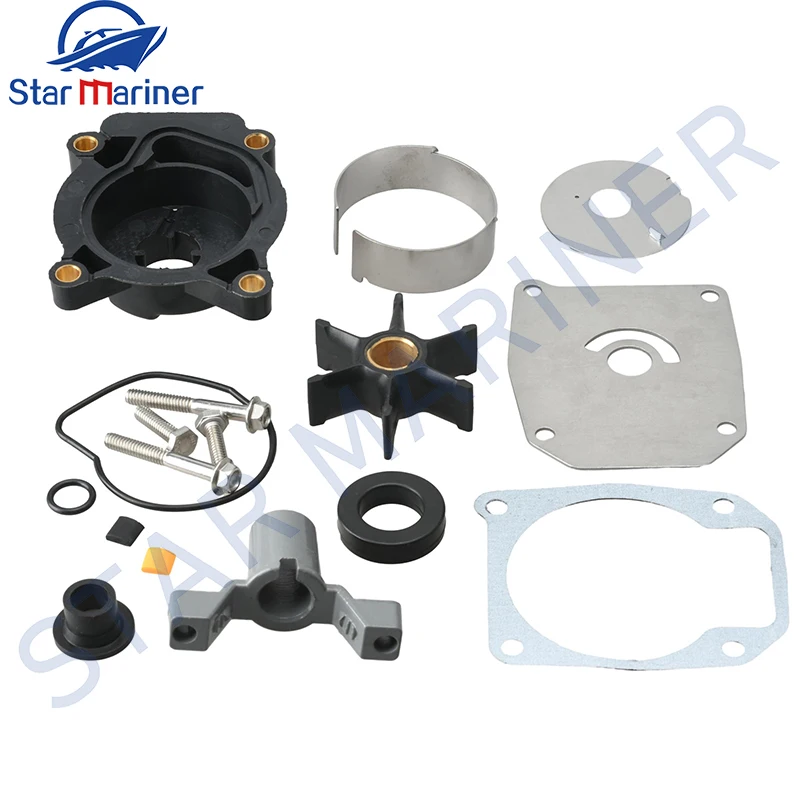 0396933 Water Pump Impeller Repair Kit For Evinrude Johnson Boat Engine 0439077 Sierra 18-3399 40/45/48/50/55/60HP 396933 439077