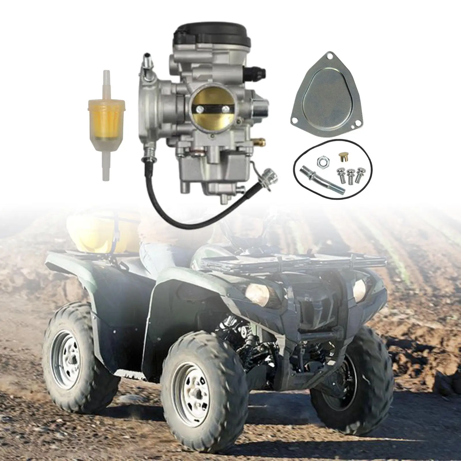 

Carburetor Replaces Metal, Sturdy, Easy Installation Lightweight Spare Parts