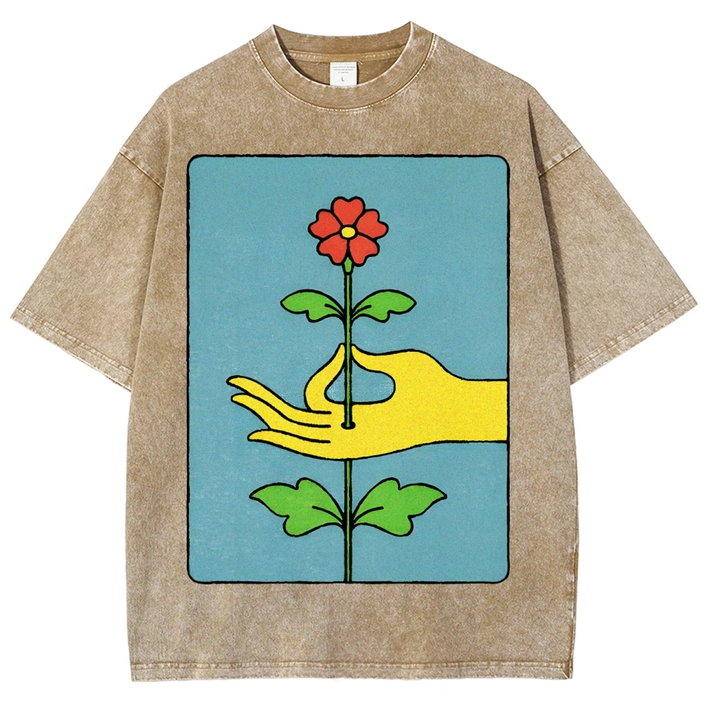 

Customscool Women's Y2K Graphic Tee Unisex Fit Washed Cotton - Vintage Casual Top Everyday Gym to Street Soft Wear
