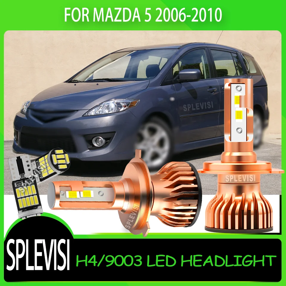 

Powerful Brightness Easy Fit Dustproof & Shockproof Durable Auto 9003/H4 LED HEADLIGHT For Mazda 5 2006 2007 2008 2009 2010
