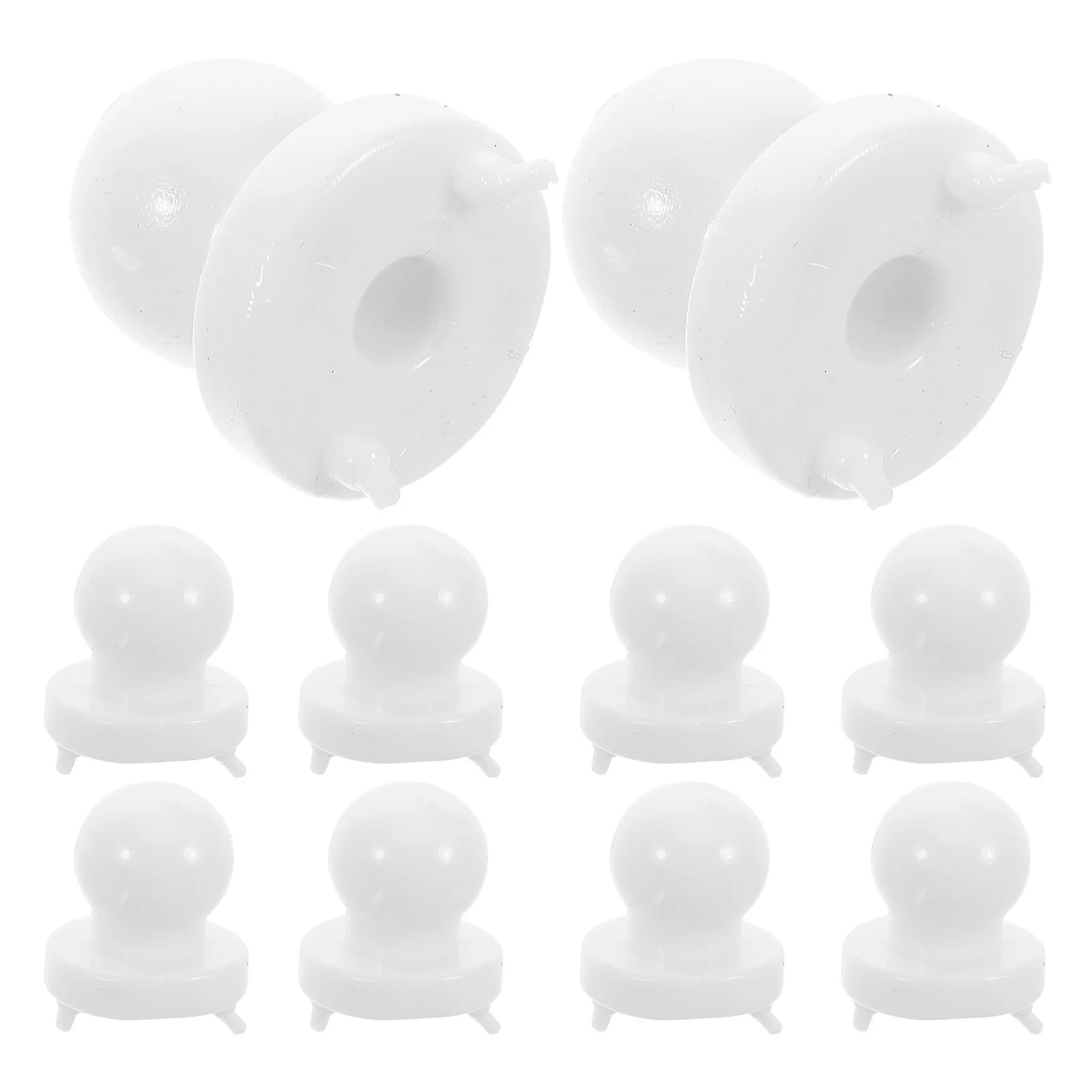 

2pcs Set of 2 Bubble Ball Insert Making Prop Diy Squeeze Inserts Press for Crochet