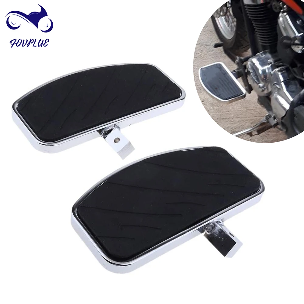 

2Pcs Motorcycle Front Rider Foot Pedals For Honda Magna Vf 250 750 For Yamaha V-Star Dragstar 650 Xv Foot Rest Pegs Footboard