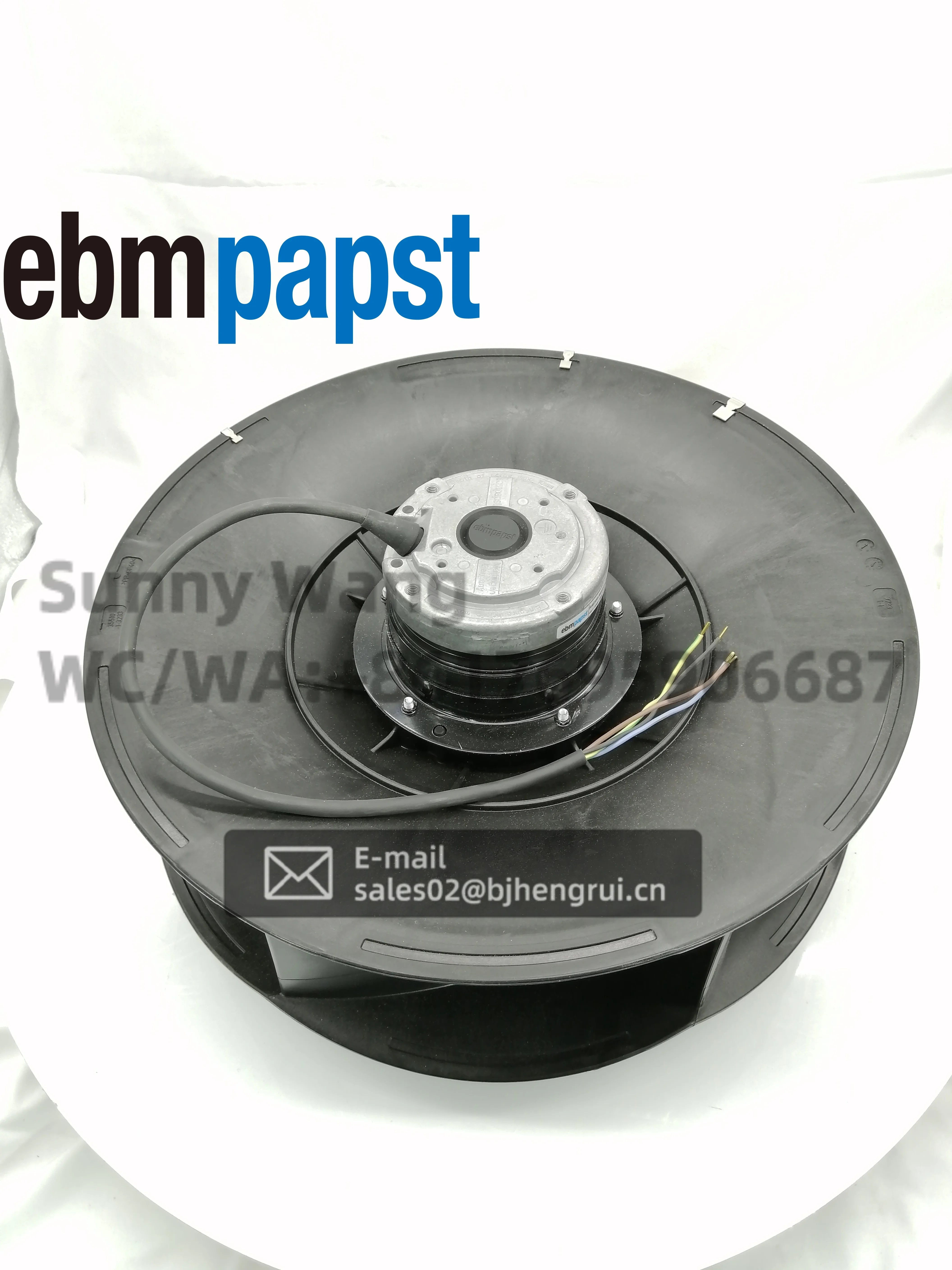 ebmpapst R4E355-RB10-01 230V AC 50Hz 1.18A 270W 1330RPM M4E074-GA Ball Bearing ACS800 Inverter Centrifugal Cooling Fan