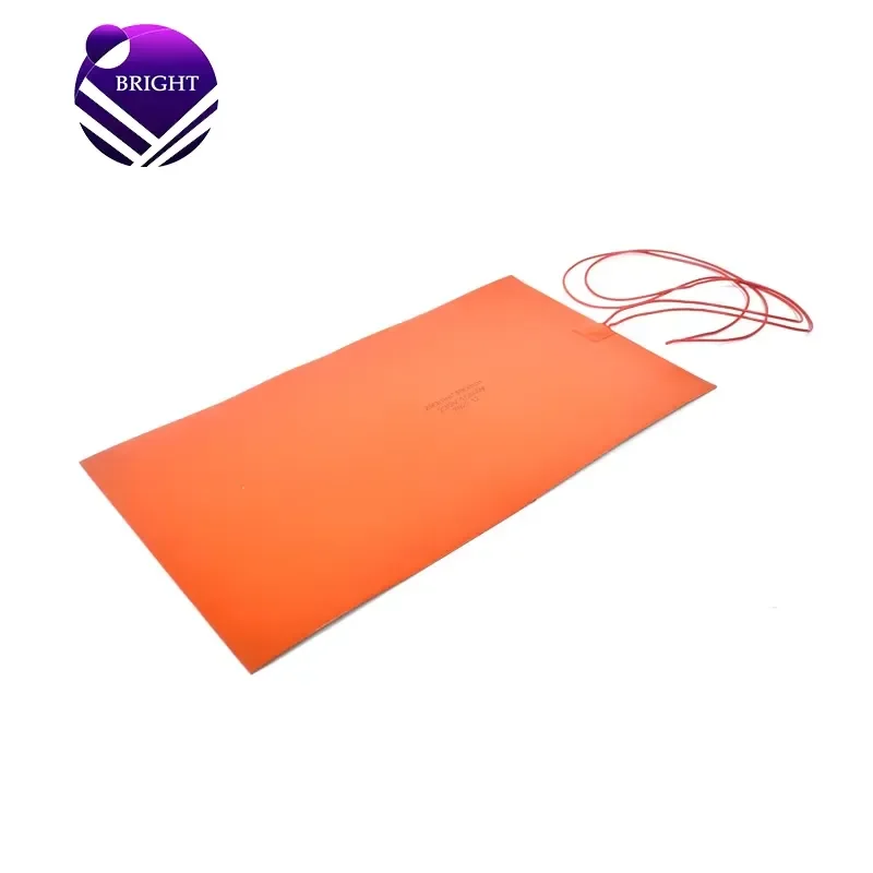 BRIGHT Hot Sale 230V 1500W Flexible Electric Silicone Rubber Heater Pad for 3D Printer Hot Bed Heating
