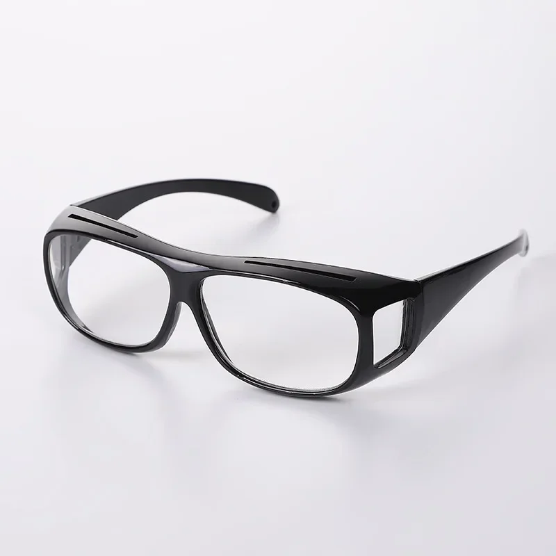 2X Glasses Type Magnifier Eye Wear Reading Loupe for Elderly People Reading Newspaper Books Maps Light Weight PC Frame