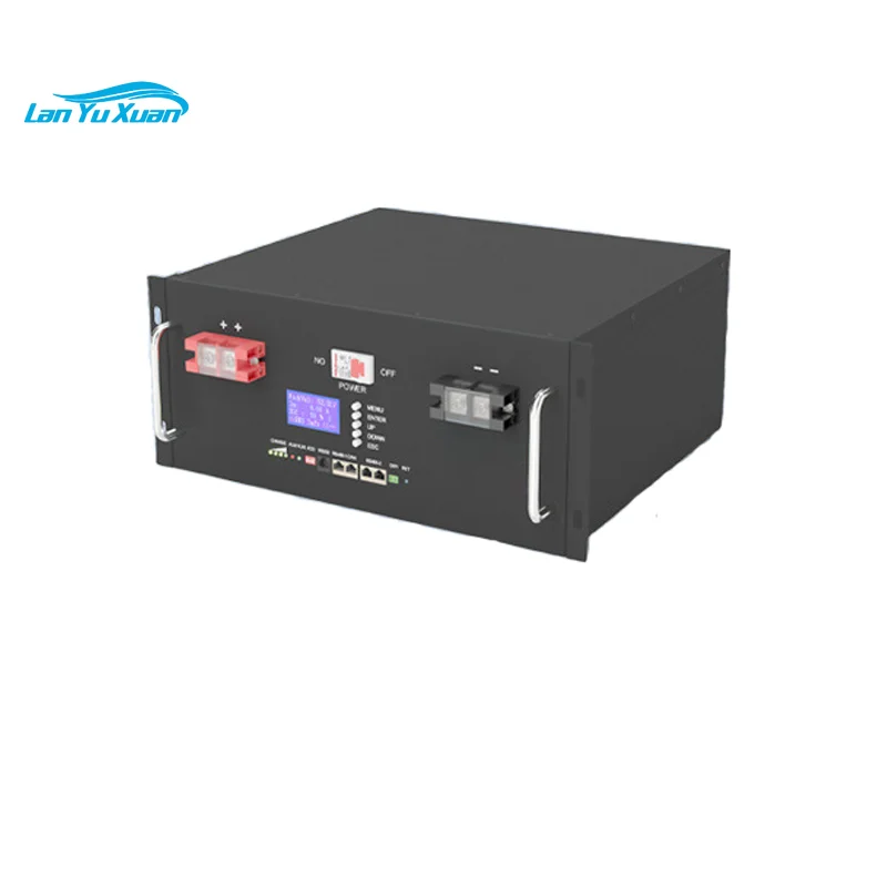 51.2V100Ah  rack mounted energy storage system lithium iron phosphate battery solar system battery