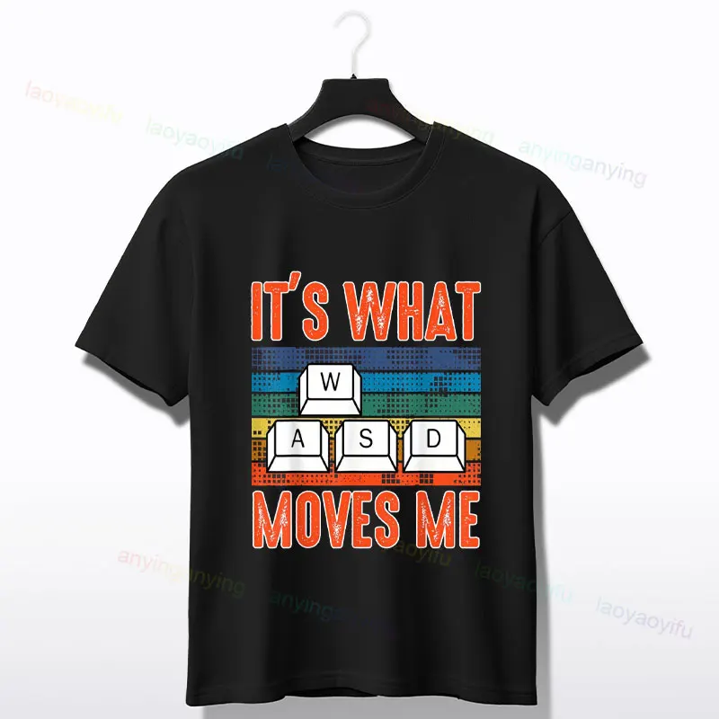 T-Shirt manches courtes col rond, Streetwear humoristique, en pur coton, à la mode, pour garder le déplacement et ne donne jamais, vêtements toutes saisons