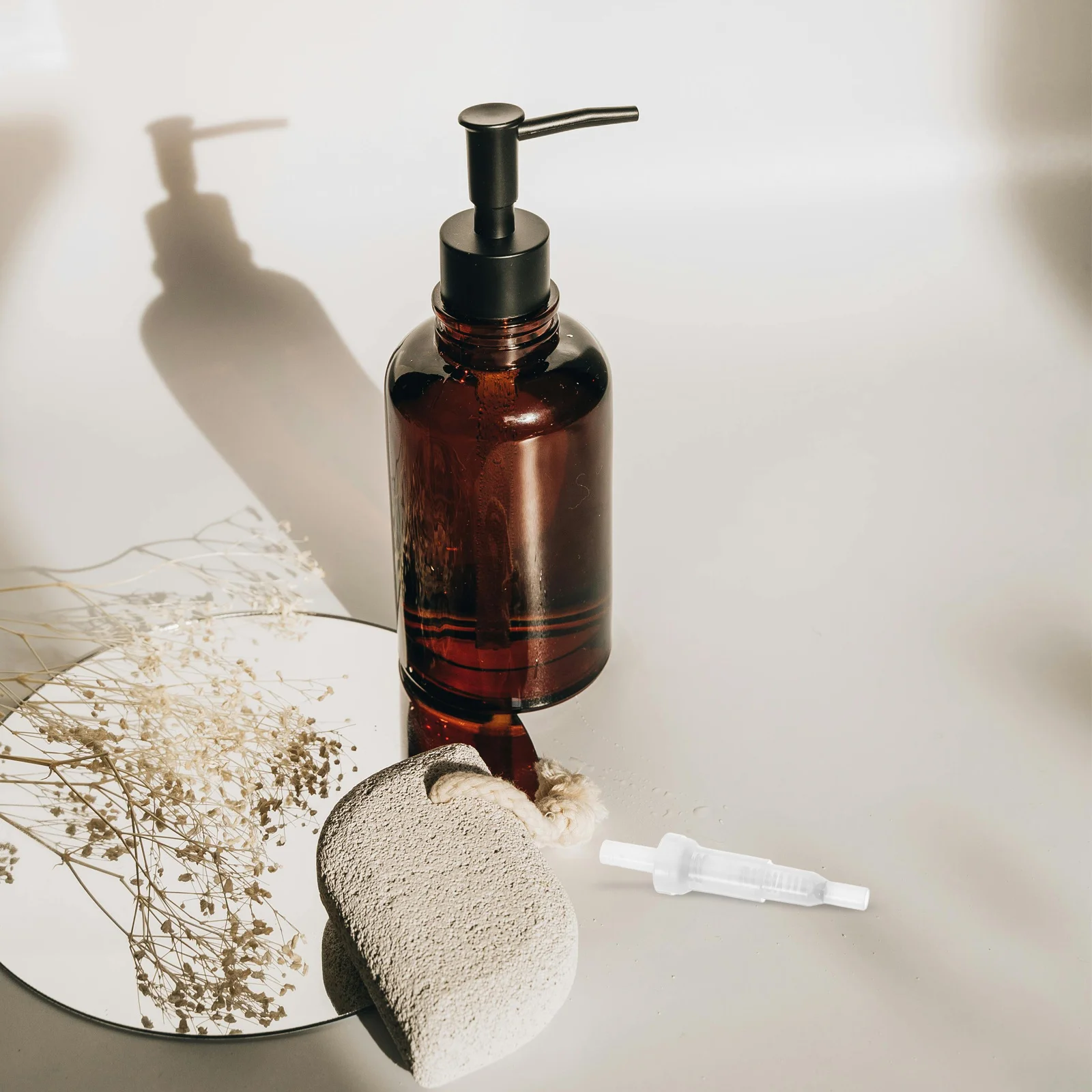 

100Pcs Replacement Pump Core - Anti Leak Plastic Pump Insert Tube for Hand Soap Dispenser - Universal Bottle Valve for Skincare