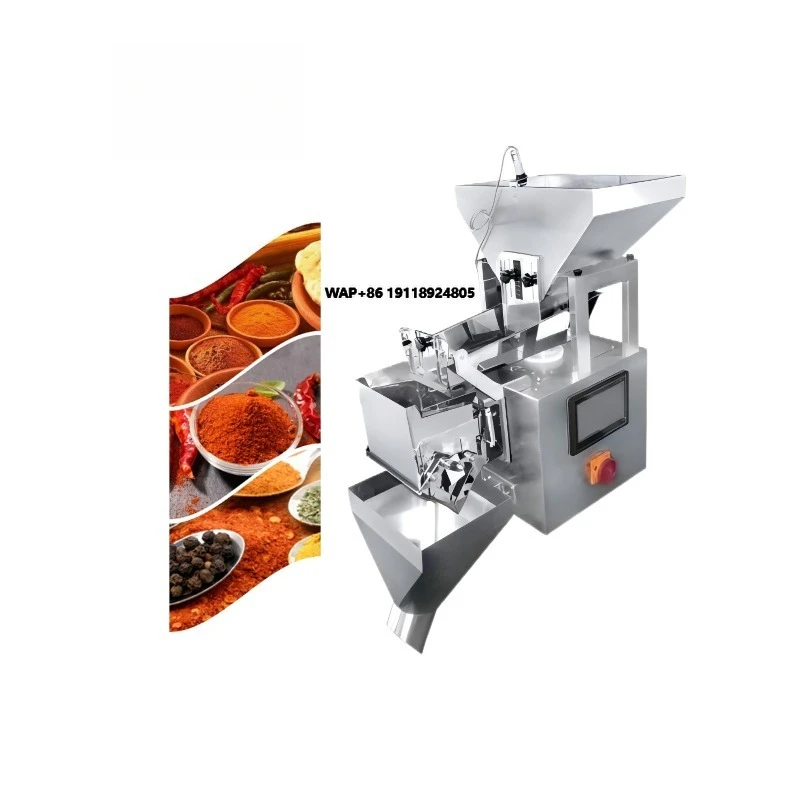Food Level 1 Head Linear Weighing Machine Dosing Machine Bean Seasoning Sweets Filling Industrial Packaging Machines