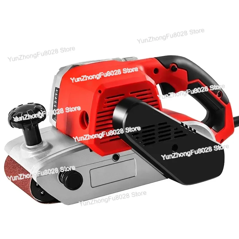 220V Flip Belt Sander Portable Sander Mini Surface Sander Small Sandpaper Machine Polishing Machine For Woodworker Household