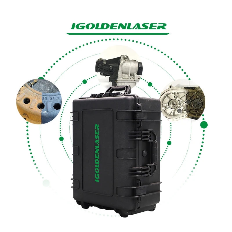 Pulse Laser Cleaning Machine With Best Price For Moulds Cleaning High Accuracy Cleaning