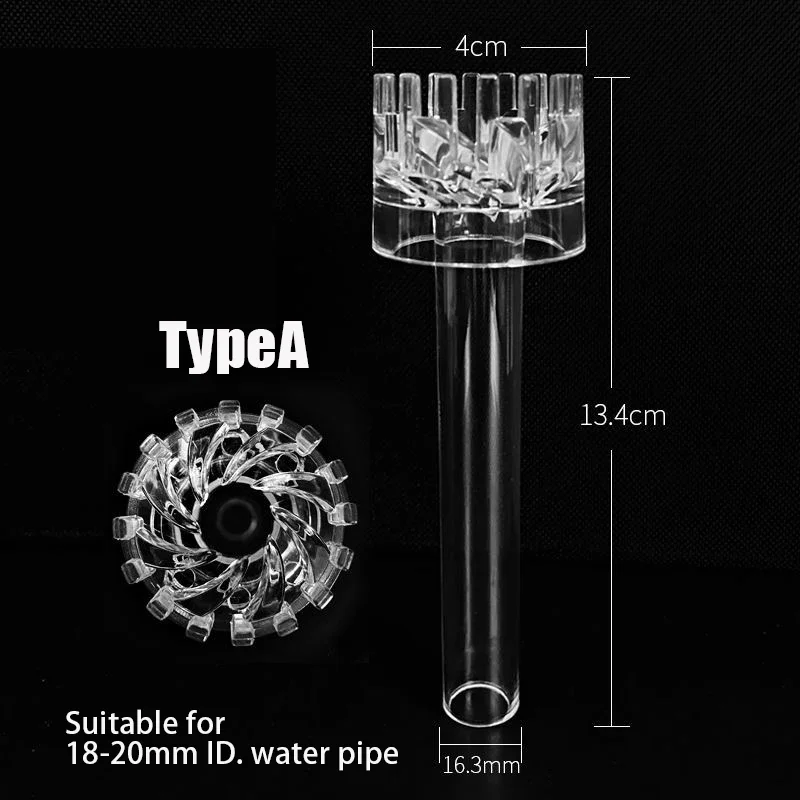 DIY Acrylic Aquarium Skimmer Lily Pipe Spin Surface Inflow Outflow Water Plant Tank Filter Cleaning Fish Tank Accessories