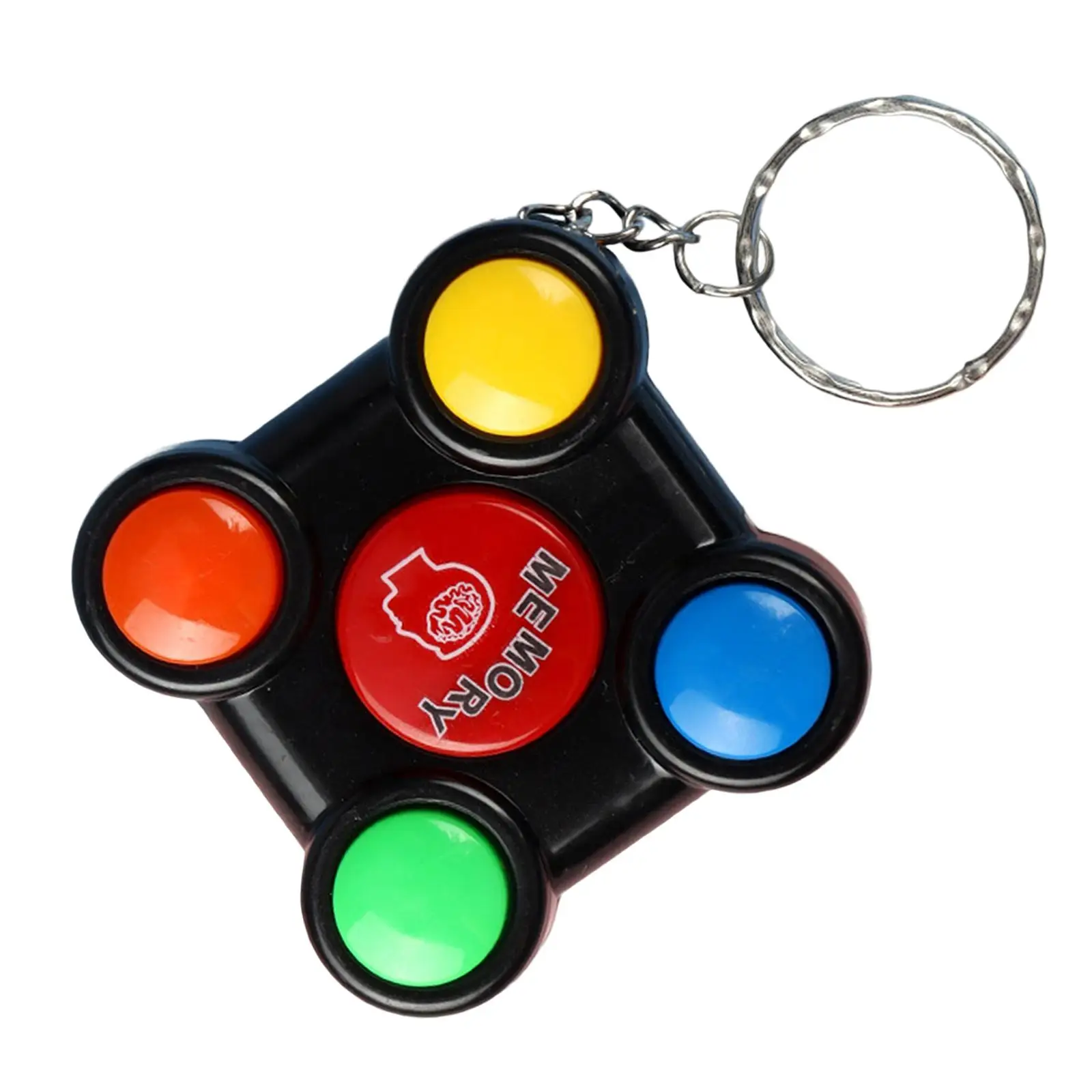 Electronic Memory Game for Kids 3 and up Hands and Eyes Coordination Interactive Flashing Puzzle Cube Game Mini Games Keychains