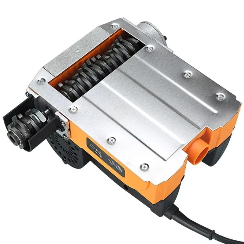 Professional wall plaster 150mm industrial hand-held mini electric planer with knife shaft