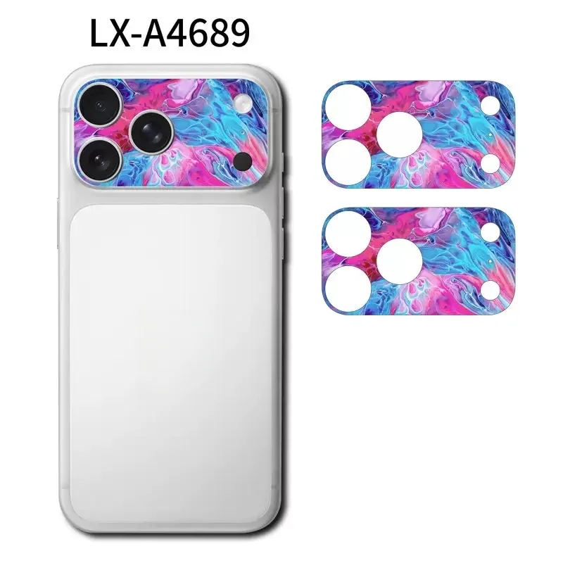 2 шт., защитная наклейка для объектива для IPhone 17 Pro Max 17Pro 17 Air, полное покрытие, защита от царапин, матовая задняя камера, защитная пленка