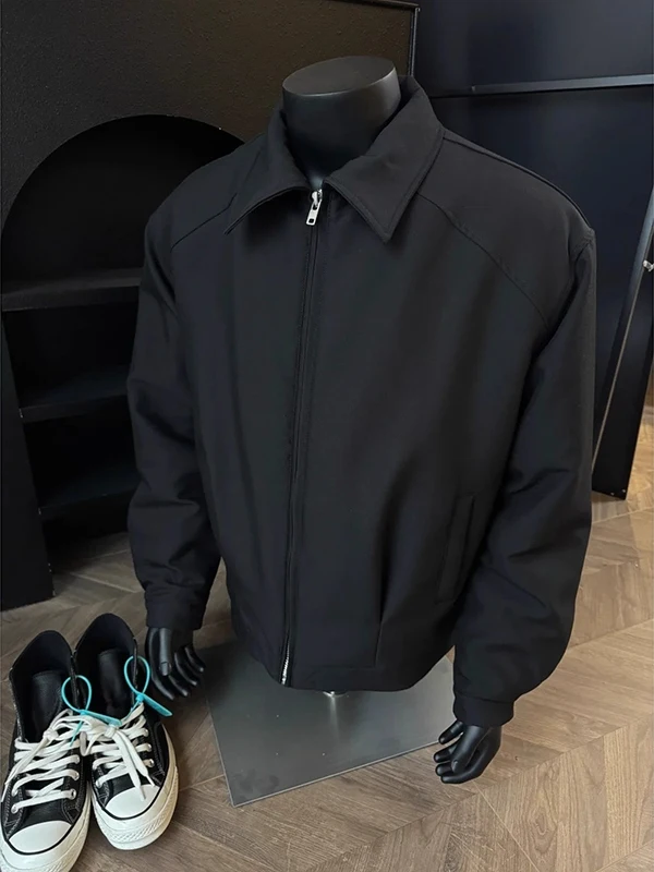 

Bla Cleanfit ort Adstrative Jaet Young Men's Faion Brand High Sensation American Sle oulder Осенняя верхняя одежда