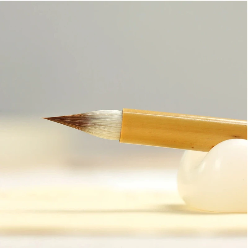 Calligraphy Brush Multiple Hairs Brush Regular Script Brush for Calligraphy Painting Practice Writing Brushes Stationery Tools