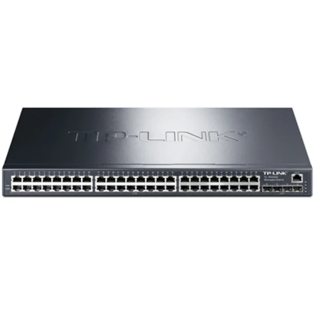 محول جيجابت مُدار بالكامل من Tp-link 48 منفذًا 10/100/1000Base-T RJ45 منافذ 4 منافذ جيجابت SFP محول شبكة ويب VLAN TL-SG3452 #5