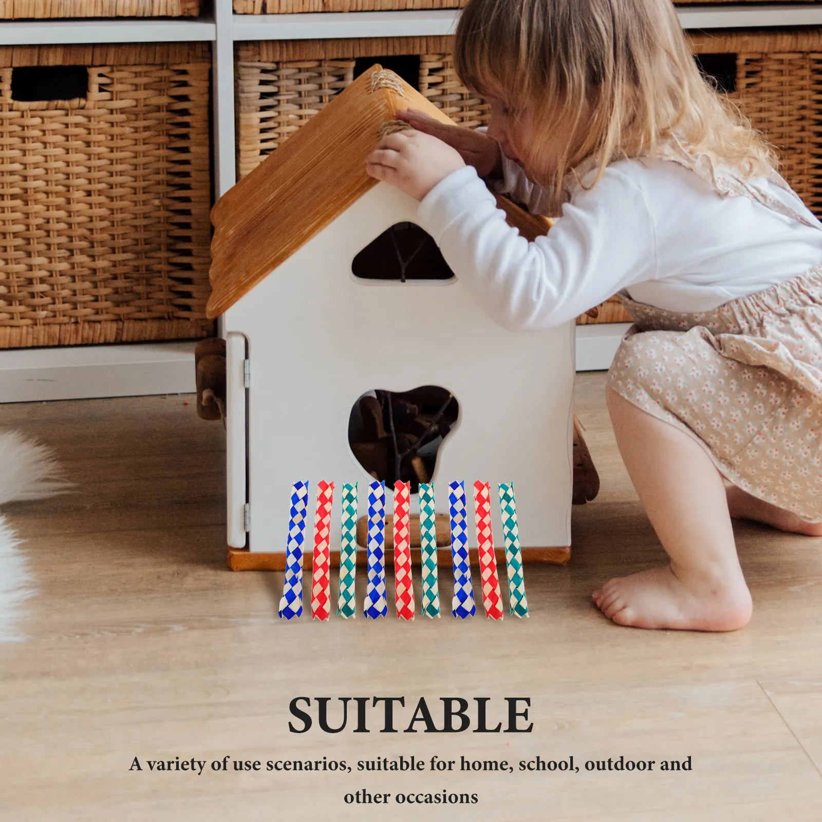 

Набор из 12 бамбуковых птичьих ловушек для пальцев, деревянные игрушки-ловушки для пальцев для детей, сувениры на день рождения, подарки для гостей, игрушки для жевания (попугаи, птицы), для подарочных пакетов