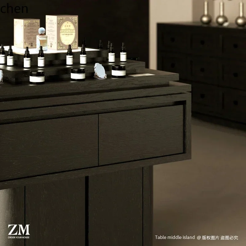 h27- Fragrance Shop Wenxiangtai Essential Oil Aromatherapy Display Cabinet Beauty Salon  Cabinet