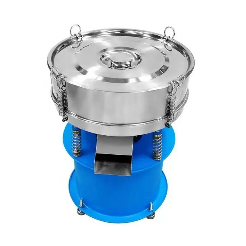 High Efficiency Electric Vibrating Screen Industrial Powder Sieving Machine For Flour Spices Dry Food Materials