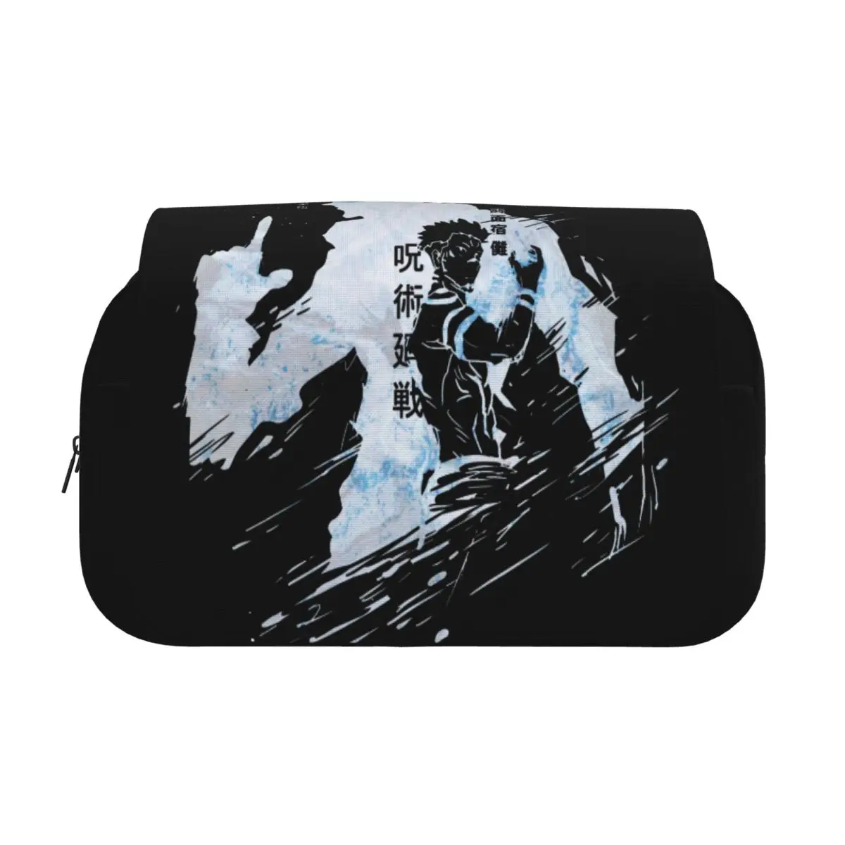 Double Clamshell Pen Case Jujutsus Kaisens Anime Pencilcases Pen for Girls Boys Bag School Supplies Gifts Stationery