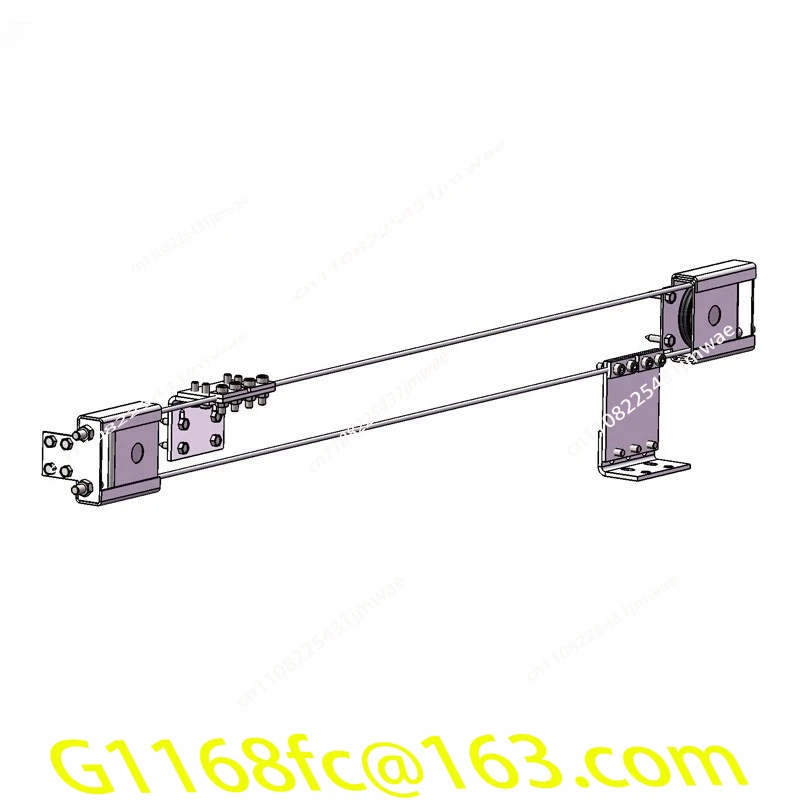 Sliding Door Telescopic Sliding Door Kit Stainless Steel Rope Mounting Accessories