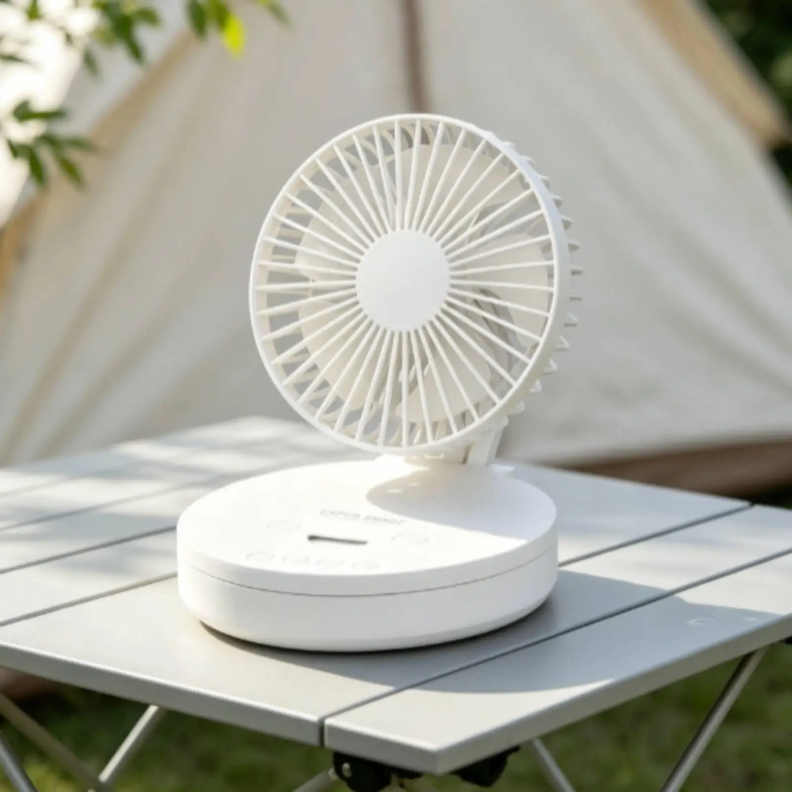 Mist Cooling Fan with Night Light Compact Desktop Mist Fan for Students, Readers