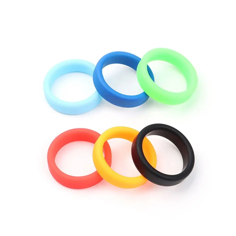 2Pcs Thick Flat Silicone Rubber Ring Tightle Diameter 35mm Stretchable Wheel Ring  Silicone Luggle Wheel Hoops