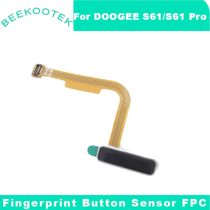 DOOGEE S61 Pro Fingerprint New Original Fingerprint Button Sensor Cable Flex FPC Accessories Parts For DOOGEE S61 Smart Phone