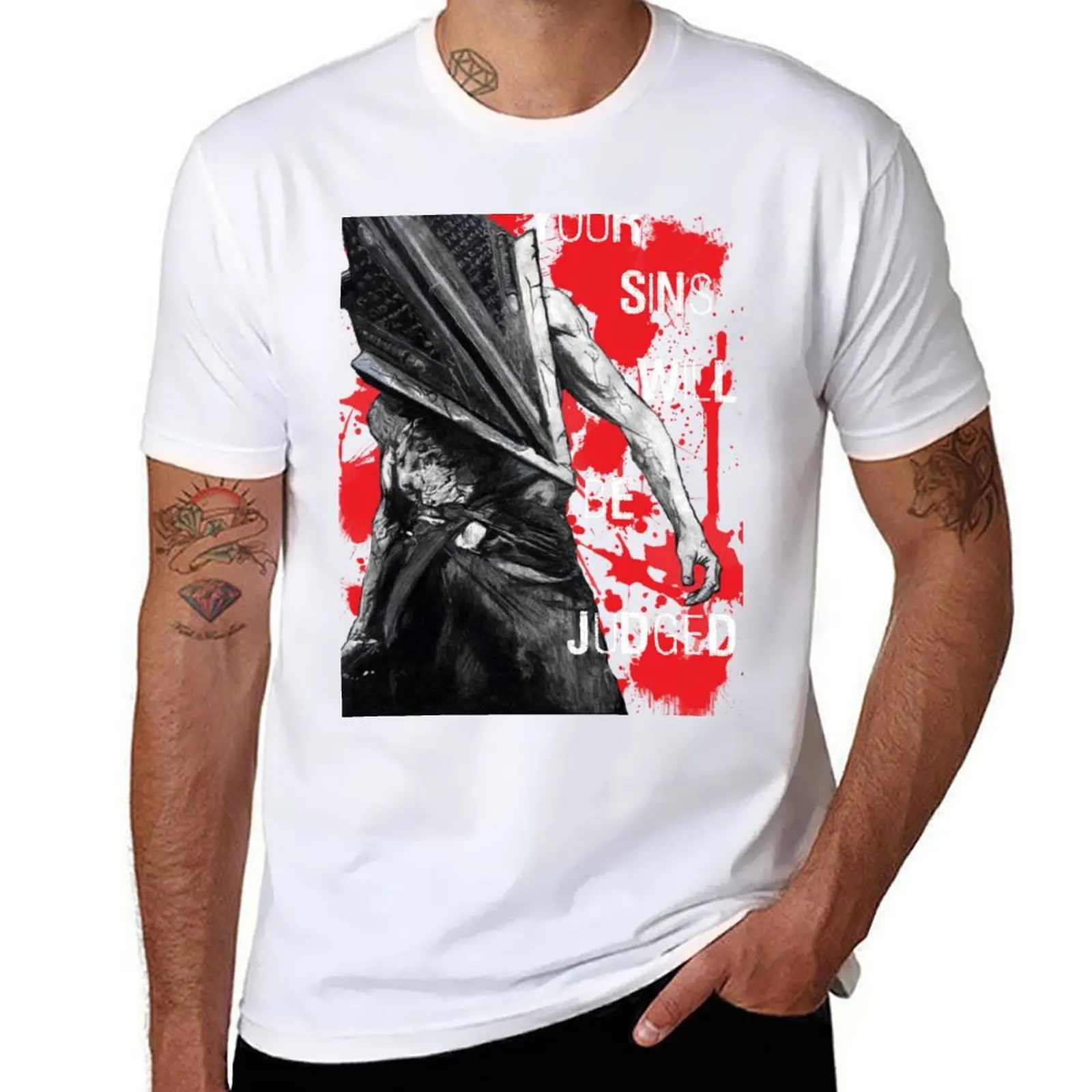 

Your Sins Will Be Judged...again T-Shirt man t shirt cotton high quality man t shirt cotton T-Shirt